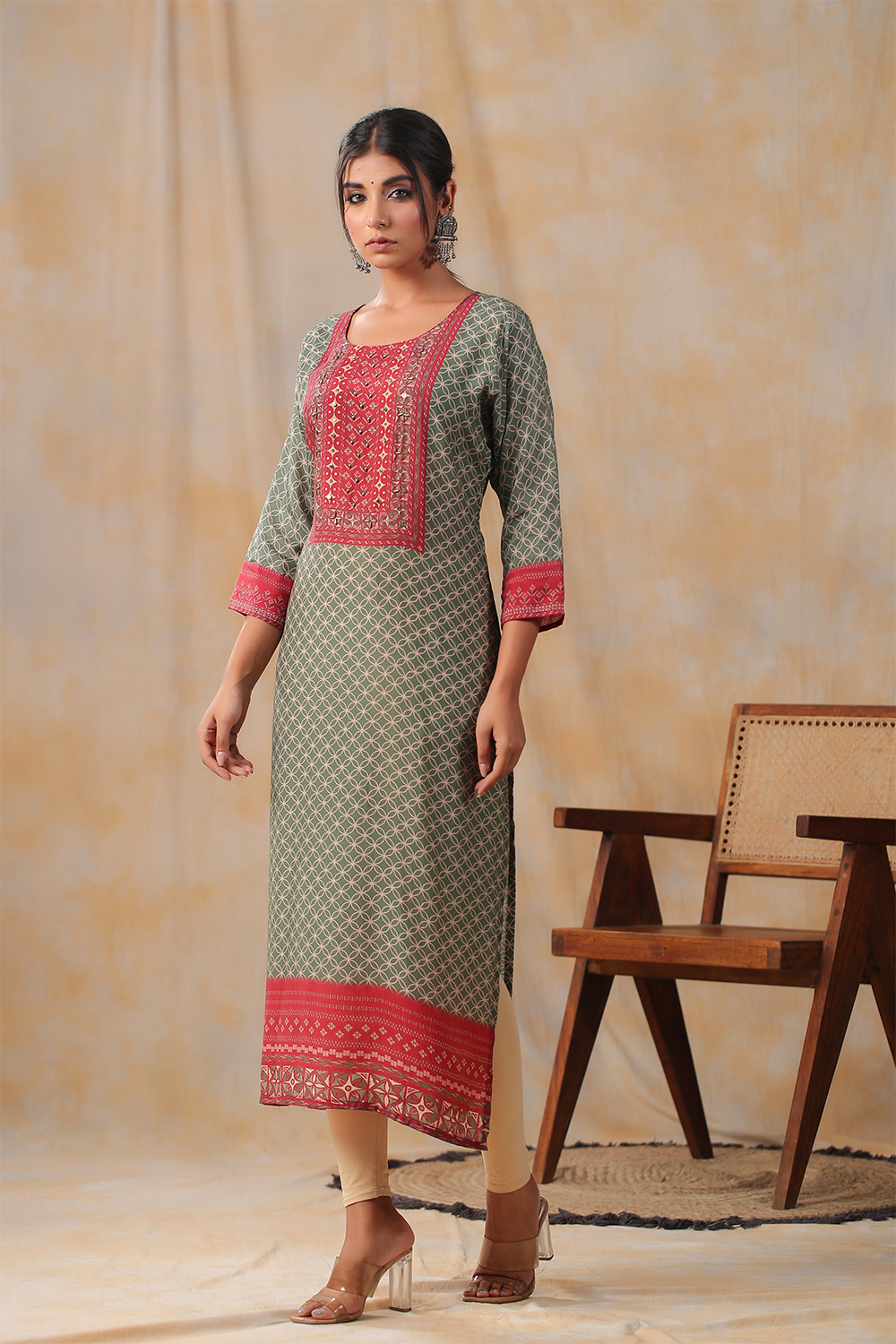 Muslin kurti discount