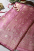 Mauve Color Art Silk Zari Woven Saree