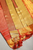 Orange Color Cotton Silk Printed Saree