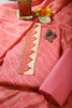 Pink Color Pima Cotton Bandhani Print Unstitched Suit