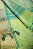 Pale Olive Colour Cotton Silk Printed Saree