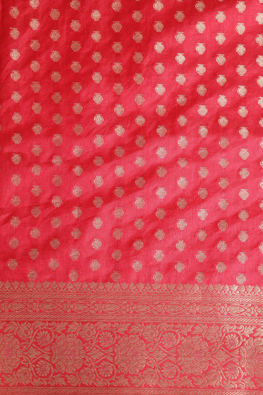 Cardinal Color Silk Woven Saree