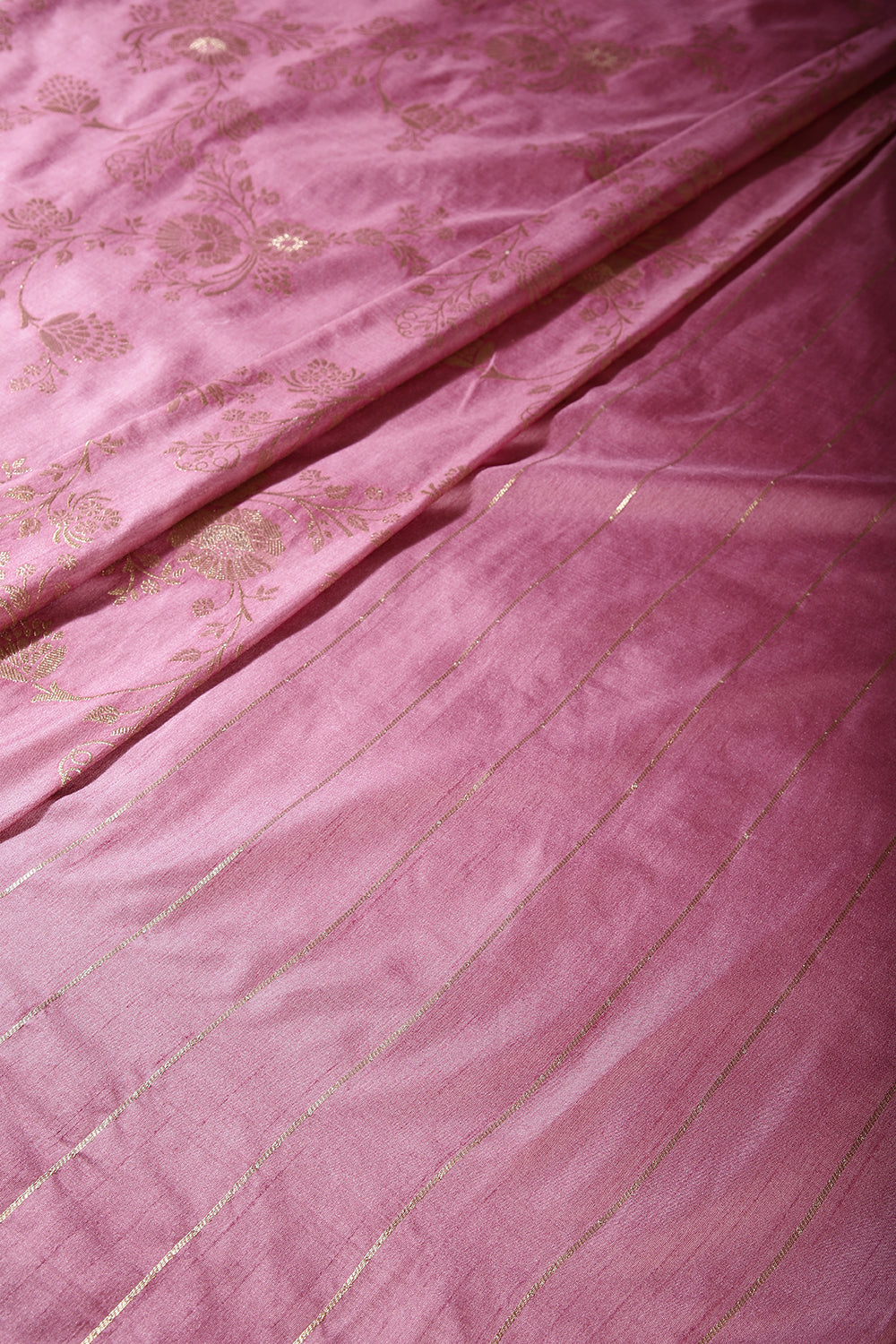 Mauve Color Art Silk Zari Woven Saree