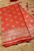 Red Banarsi Silk Woven Saree