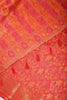 Red Color Tussar Woven Silk Saree