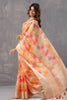 Multi-Color Floral Printed Organza Saree