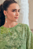 Green Colour Cotton Floral Printed Unstitched Suit Material