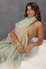 Mint Green Color Kota Silk Resham Embroidered Saree