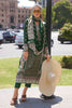 Bottle Green Color Pashmina Printed Unstitched Suit Material