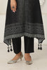 Black Color Chanderi Soft Cotton Printed Long Kurta Set