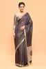 Bottle Green Color Tussar Silk Printed Saree