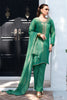 Sea Green Color Mantellic Tissue Neck Embroidered Unstitched Suit