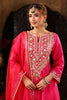 Hot Pink Color Silk Gota Patti Embroidered Anarkali Suit