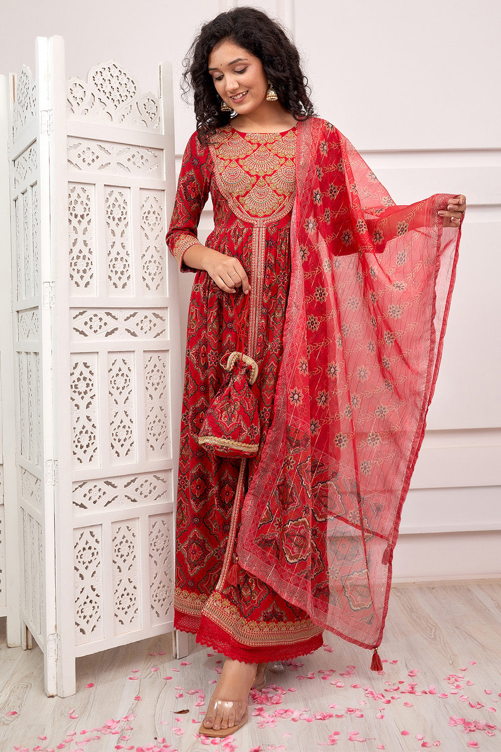 Meena bazaar sale anarkali suit