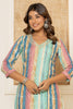 Multi-Color Cotton Shibori Print Kurti