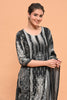 Black Color Muslin Printed Suit