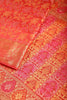 Red Color Tussar Woven Silk Saree