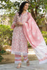 Baby Pink Color Chanderi Silk Resham Embroidered Suit