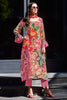 Dusty Pink Color Digital Floral Printed Spun Unstitched Suit Material