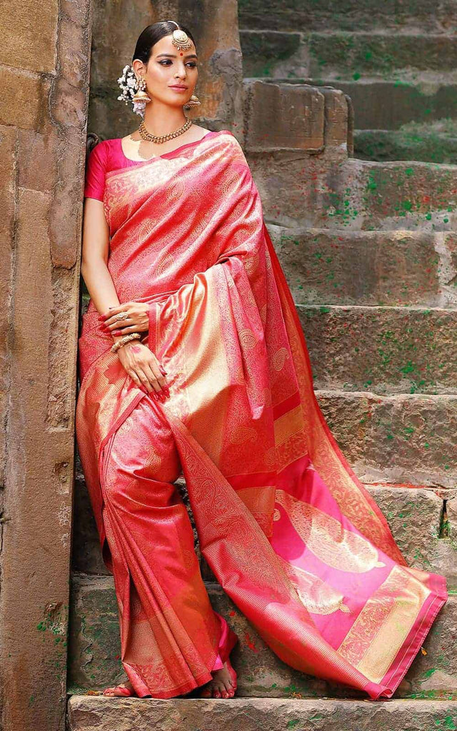 Traditional Saree Soft Silk ATTRACTIVE Pink Saree Sari Bollywood Style Saree  for Women Indian Sari - Etsy